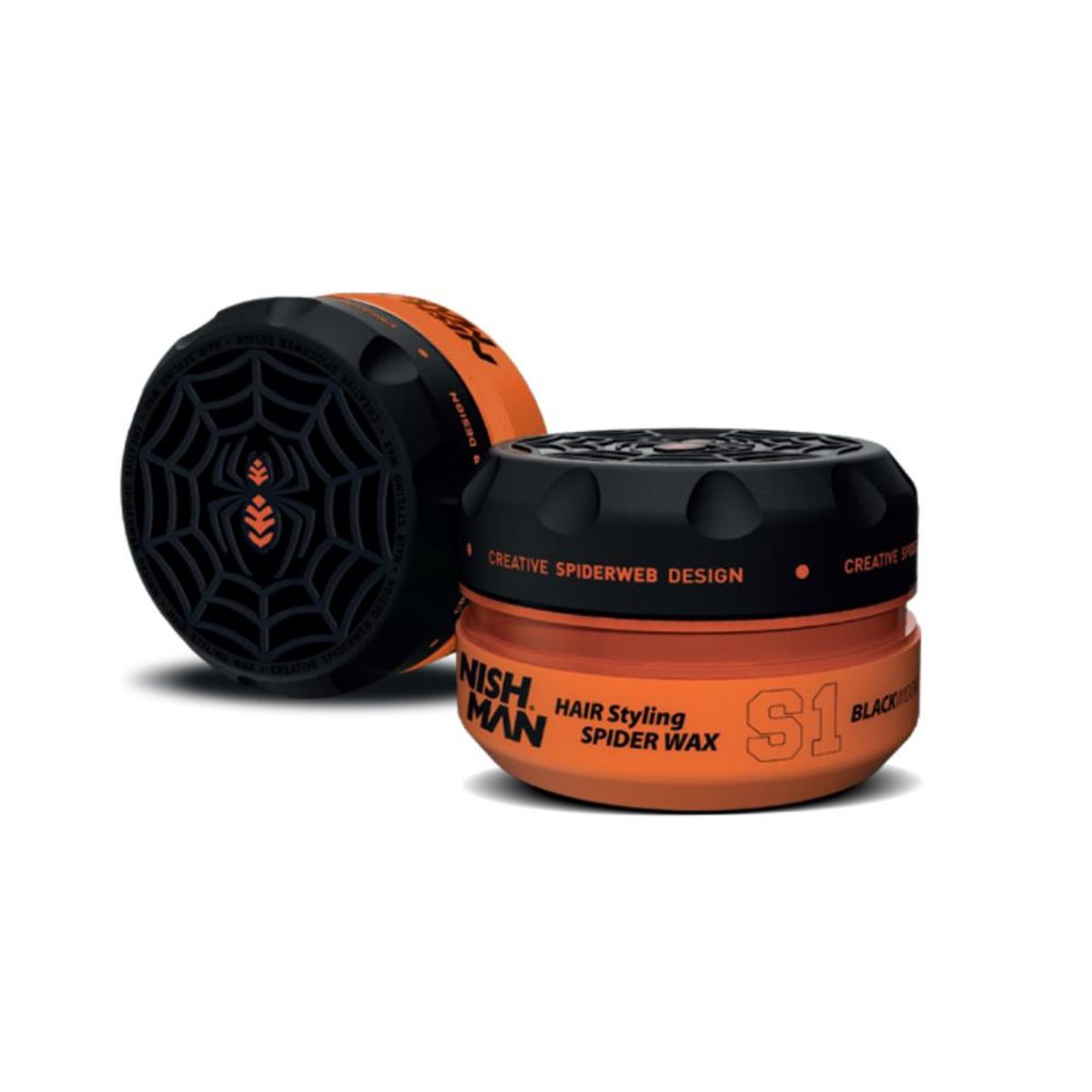 NISHMAN - NishMan Hair Styling Spider Cera S1 Blackwidow 150ml