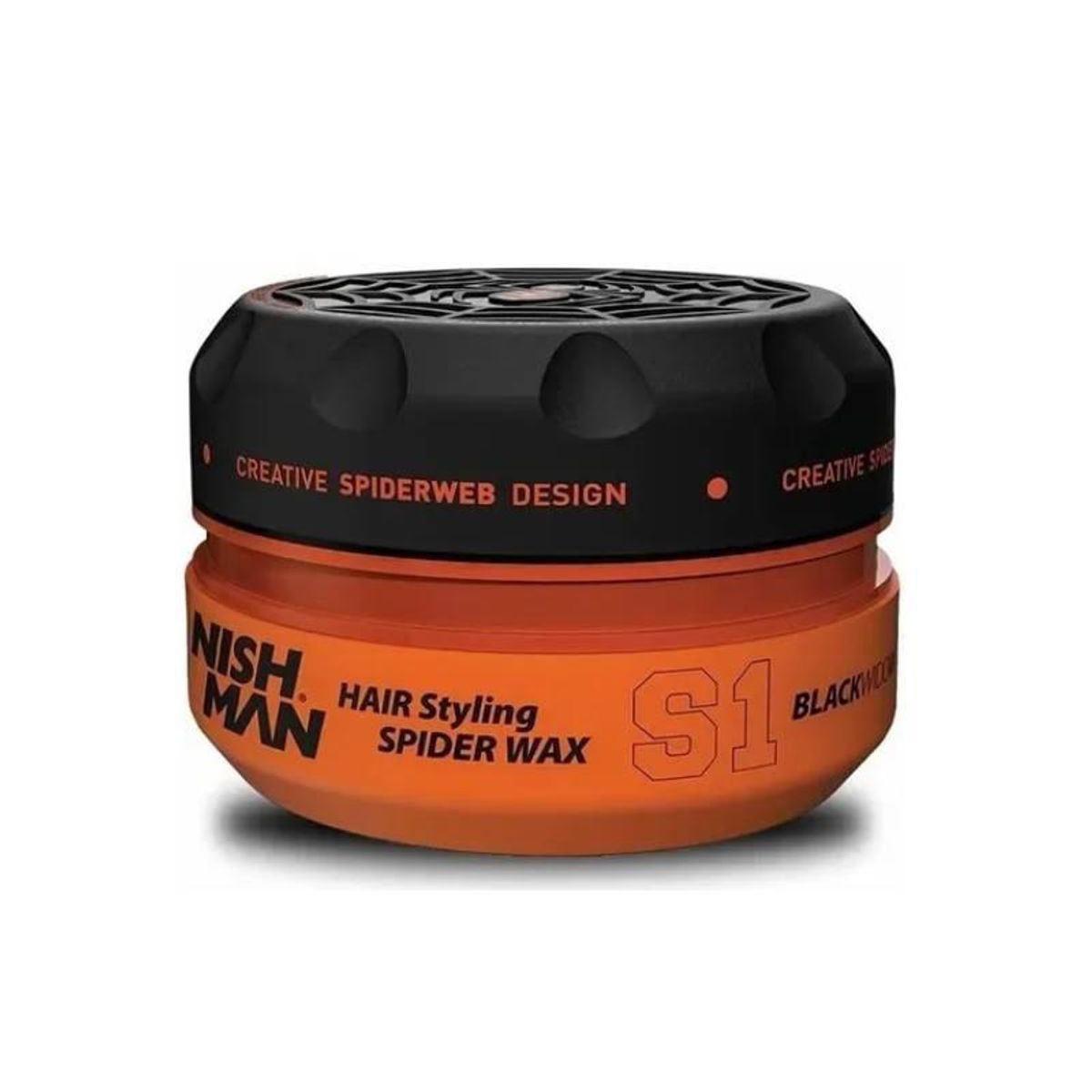 NISHMAN - NishMan Hair Styling Spider Cera S1 Blackwidow 150ml