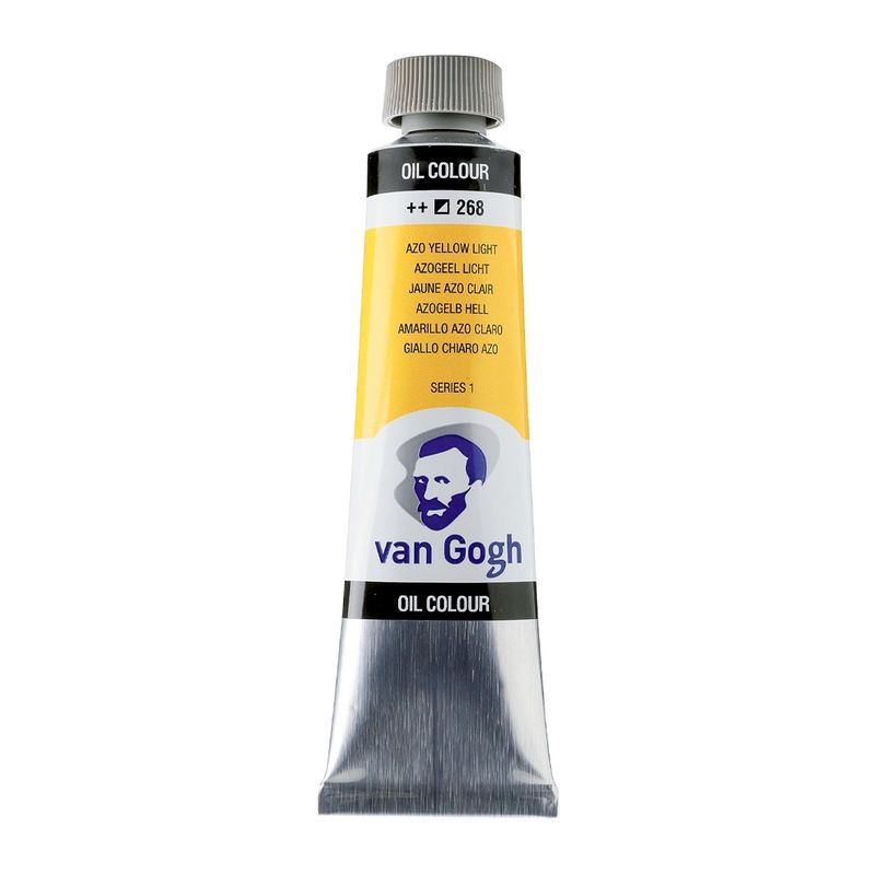 VAN GOGH - Óleo Van Gogh 40ml -  268 Amarillo Azo Claro