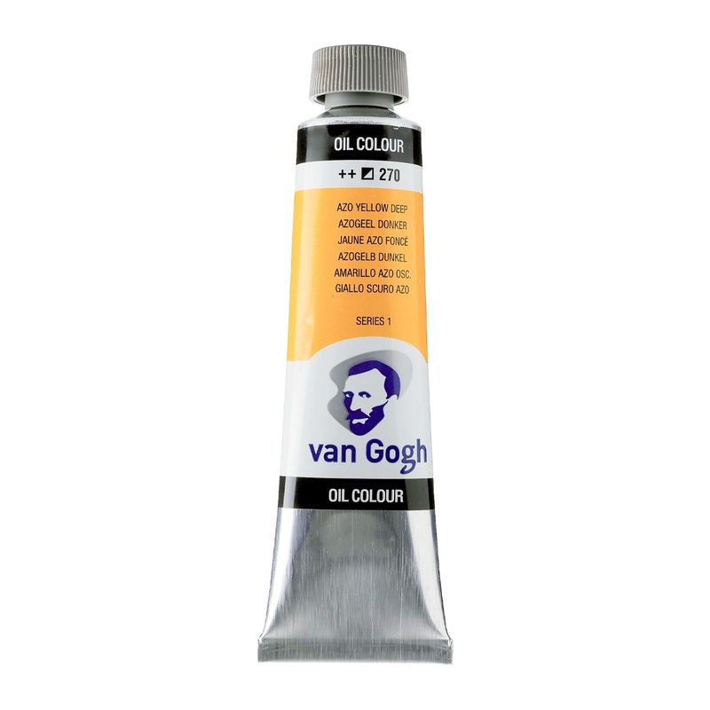 VAN GOGH - Óleo Van Gogh 40ml -  270 Amarillo Azo Oscuro