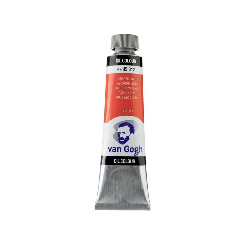 VAN GOGH - Óleo Van Gogh 40ml -  312 Rojo Azo Claro