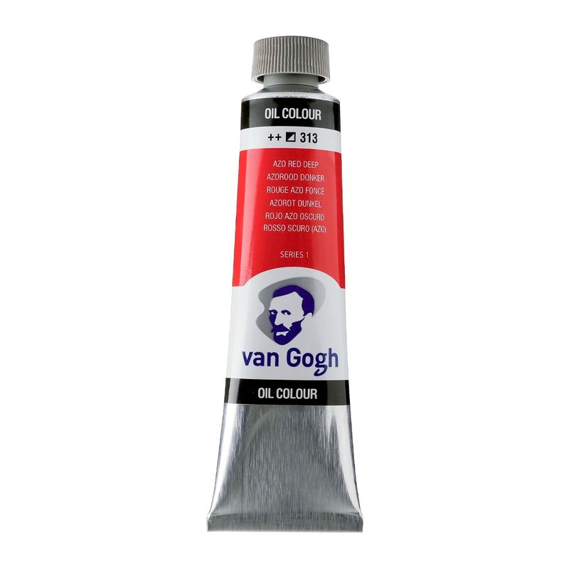 VAN GOGH - Óleo Van Gogh 40ml -  313 Rojo Azo Oscuro