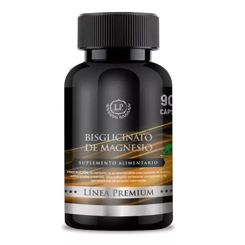 GENERICO - Bisglicinato / Glicinato De Magnesio Zeo 1 Frasco - 90 Capsulas.
