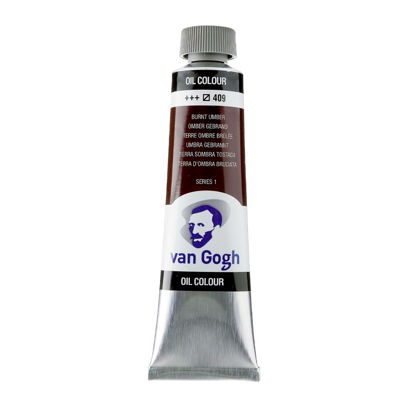 VAN GOGH - Óleo Van Gogh 40ml - 409 Tierra Sombra Tostada