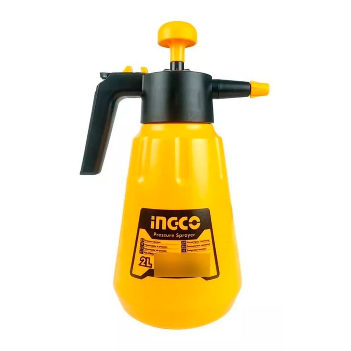 INGCO - Rociador Pulverizador Fumigador Manual Presión 2 Lts Ingco