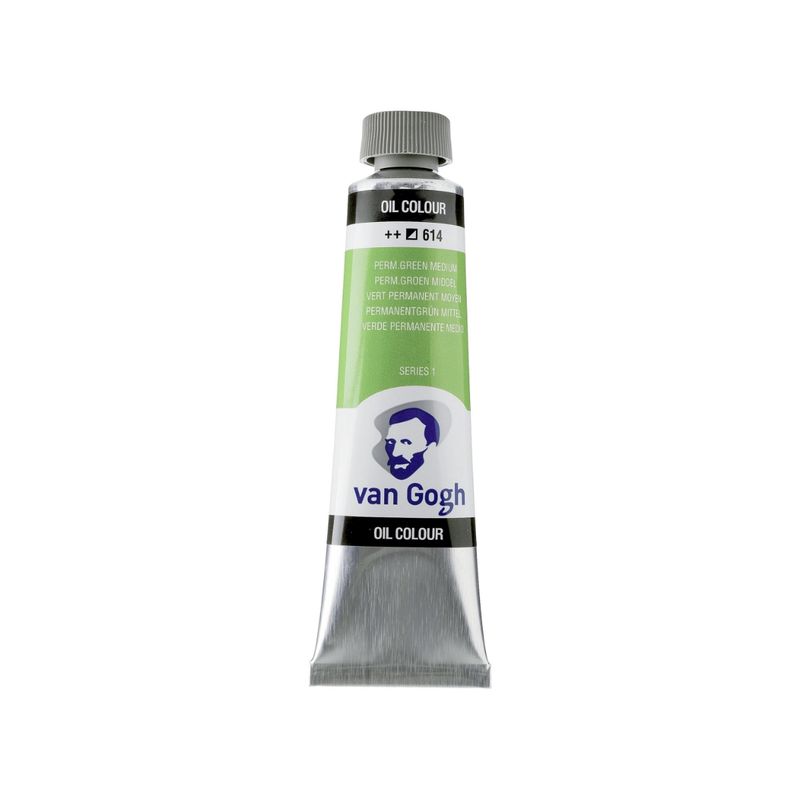 VAN GOGH - Óleo Van Gogh 40ml - 614 Verde Permanente Medio