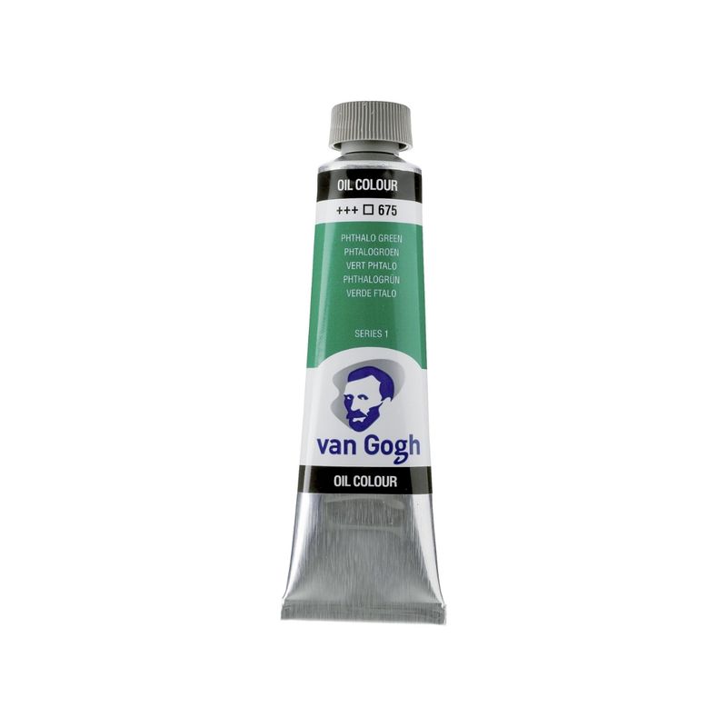VAN GOGH - Óleo Van Gogh 40ml - 675 Verde Ftalo