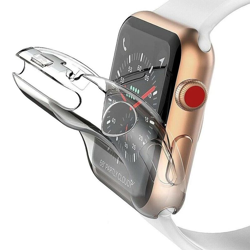 GENERICO - Protector Para Apple Watch 45mm Flexible Trasparente