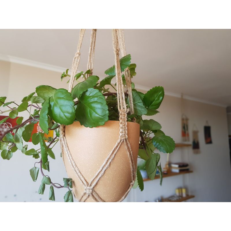 BEIGE - Colgante Para Plantas Lircay