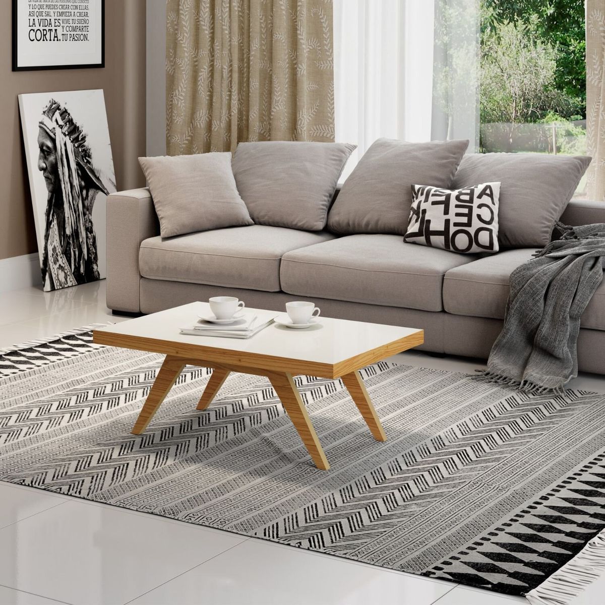 ROCA - Mesa De Centro Goiana Roca