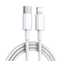 Cable Carga Rapida USB-C Lightning 1mts