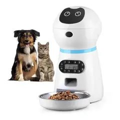 GENERICO - Robot Alimentador Automático Para Mascotas Dispensador