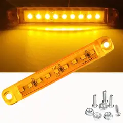 YAYKO - Foco Luz Lateral Posición 9 Led Bi-volts Impermeable 10 Pcs