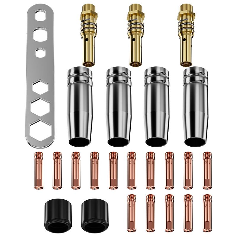 YAYKO - 25pcs Punta Boquilla 1.0 Contacto Soldadura Para 15ak
