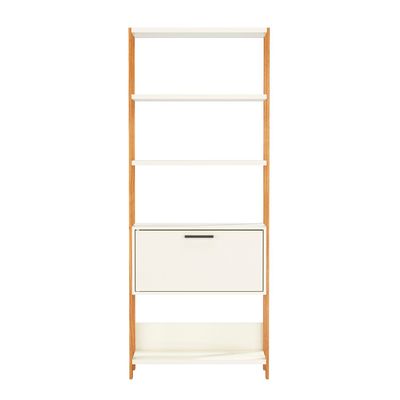 Imagen 2 del producto Estante Cucao 1 Puerta Roble-Blanco