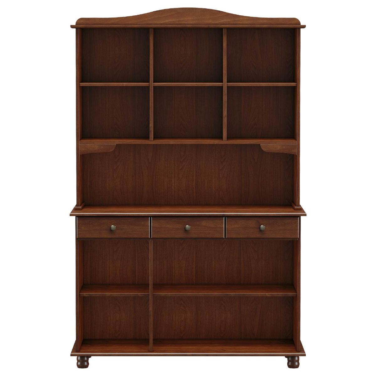 ROCA - Vitrina Santa Fé 5 Puertas + 3 Cajones Roca