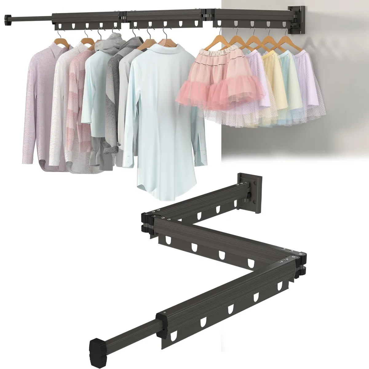 YAYKO - Tendedero Plegable Tendederos Retractiles Exterior