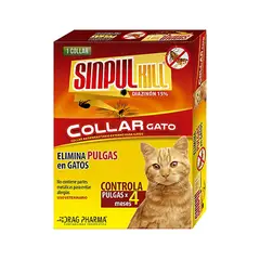 DRAG PHARMA - Sinpulkill Collar Antipulgas para Gatos