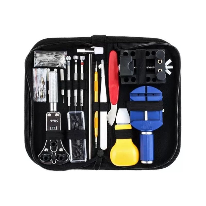 GENERICO - Kit Herramientas Reparación Relojes 147 Piezas
