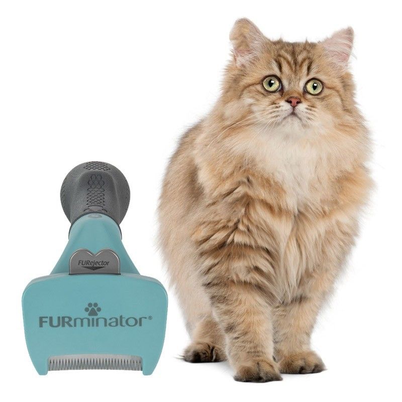 FURMINATOR - FURminator Gato Pequeño Pelo Largo