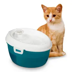 CATH20 - CatH2O Fuente de Agua Mini Color Azul 1,2 Lts