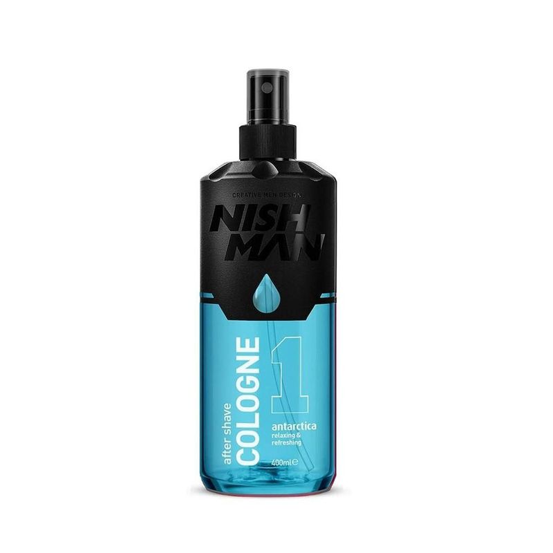 GENERICO - NishMan Después del Afeitado Colonia 01 Antártica 400ml NISH MAN