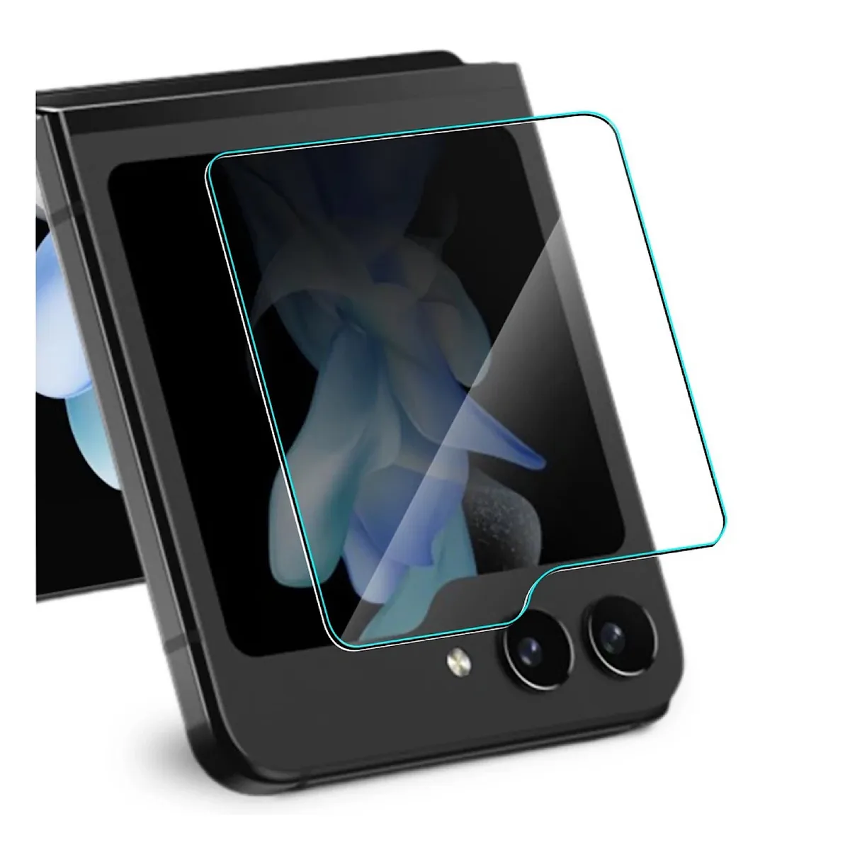 GENERICO - Lámina De Vidrio Para Pantalla Trasera De Samsung Z Flip 5