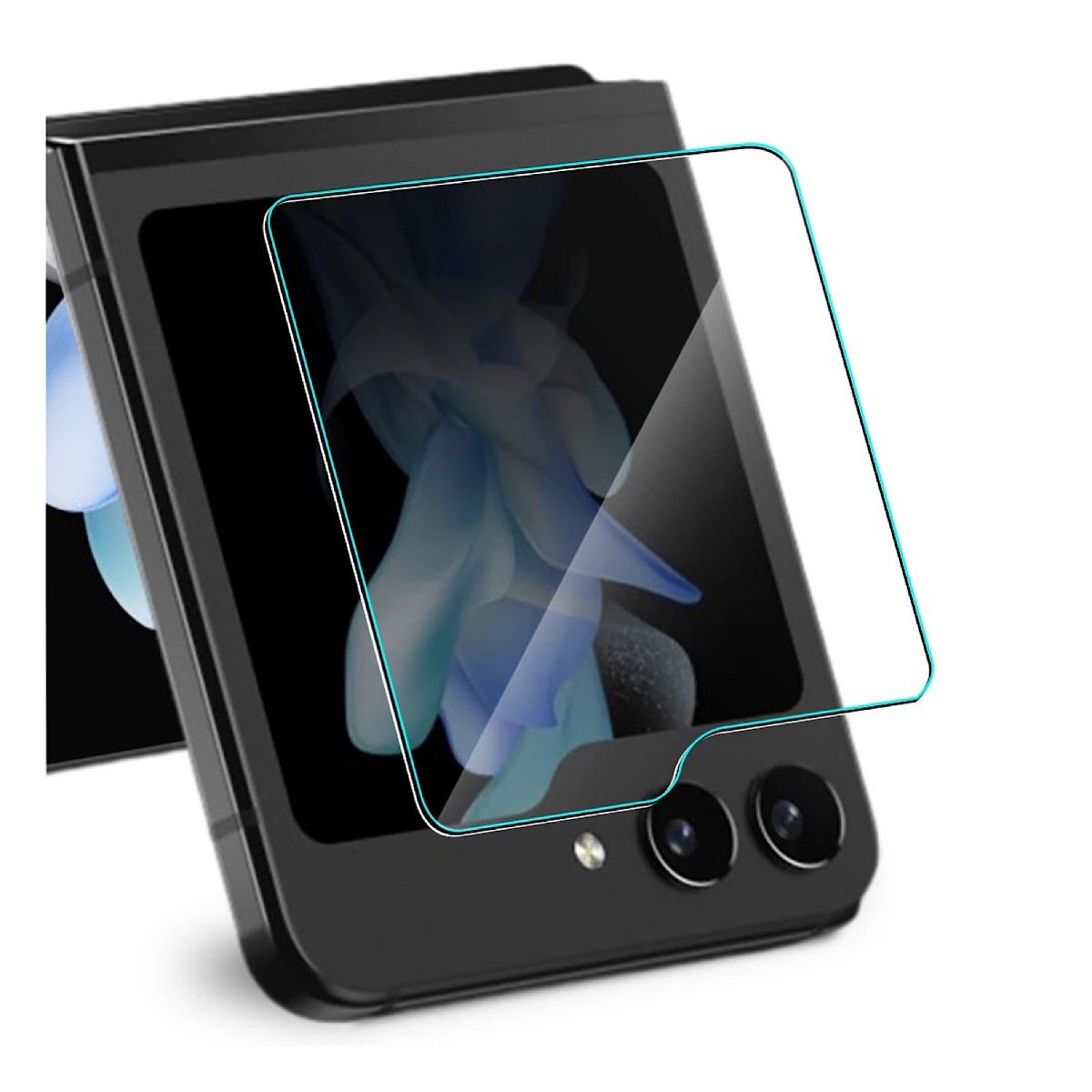 GENERICO - Lámina De Vidrio Para Pantalla Trasera De Samsung Z Flip 5