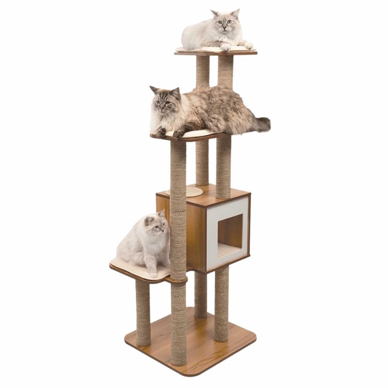 VESPER - Catit Vesper High Base XL Nogal