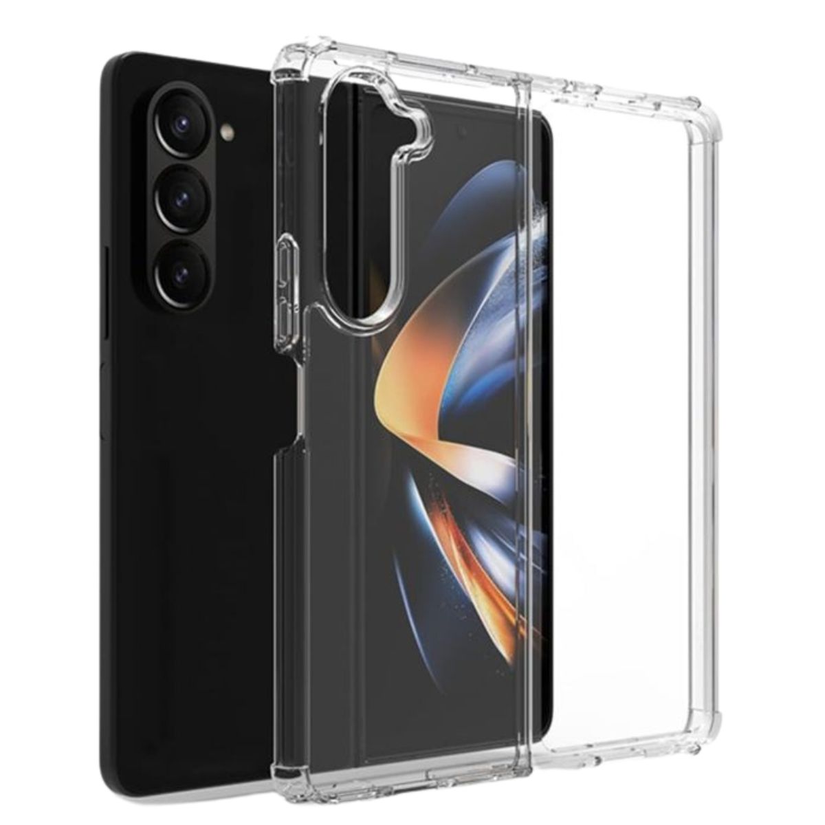 GENERICO - Carcasa Transparente Reforzado Para Samsung Galaxy Z FOLD 5