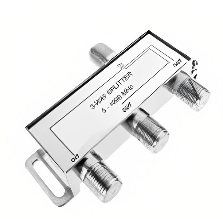 DBLUE SPLITTER COAXIAL TELEVISIÓN SATELITAL 5-2400MHZ 3 SALIDAS