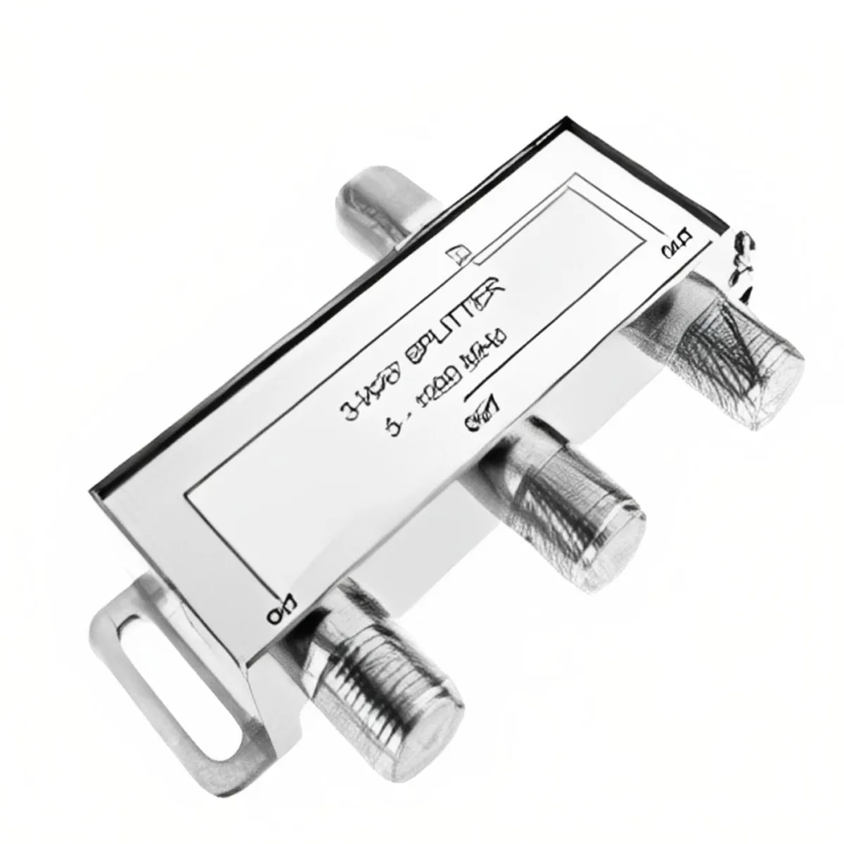 DBLUE - SPLITTER COAXIAL TELEVISIÓN SATELITAL 5-2400MHZ 3 SALIDAS