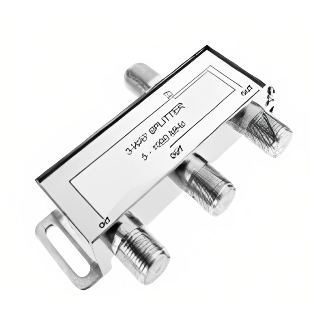 DBLUE - SPLITTER COAXIAL TELEVISIÓN SATELITAL 5-2400MHZ 3 SALIDAS