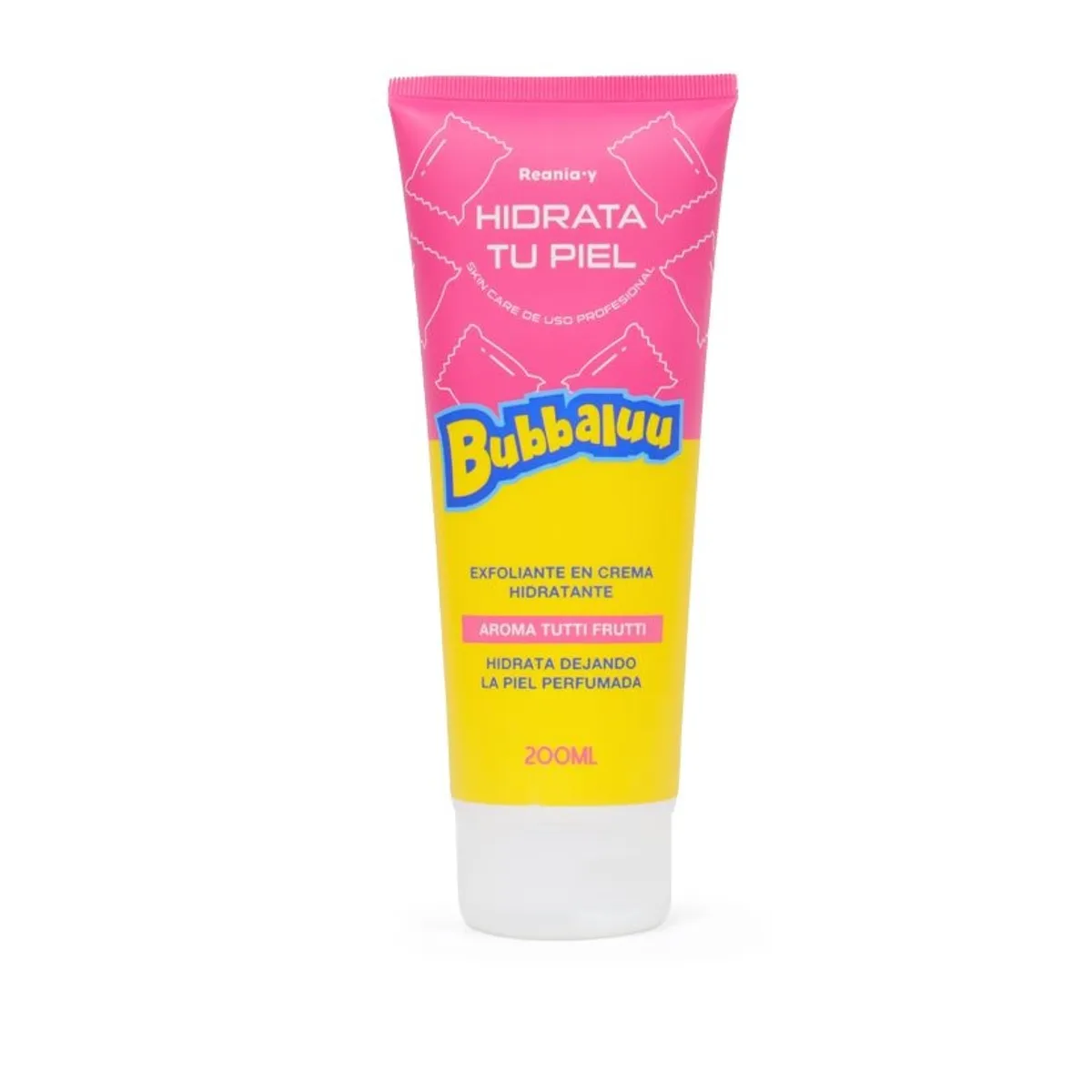 GENERICO - Exfoliante En Crema Hidratante Bubbaluu Aroma Tutti Frutti 200ml-