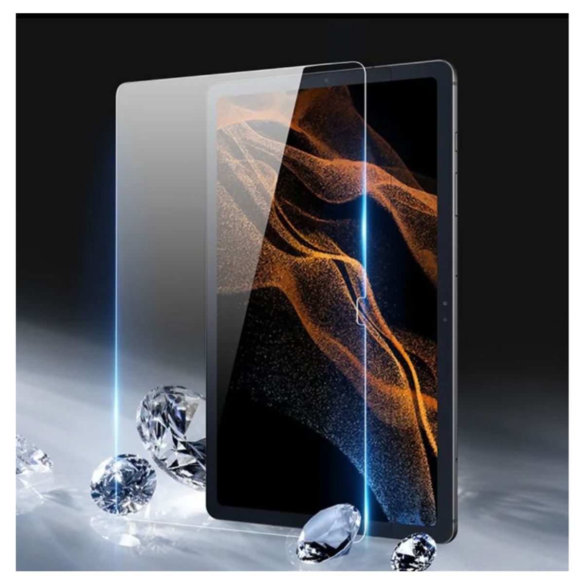 GENERICO - Lamina de Vidrio Para Samsung Galaxy Tab S9 Plus 12.4