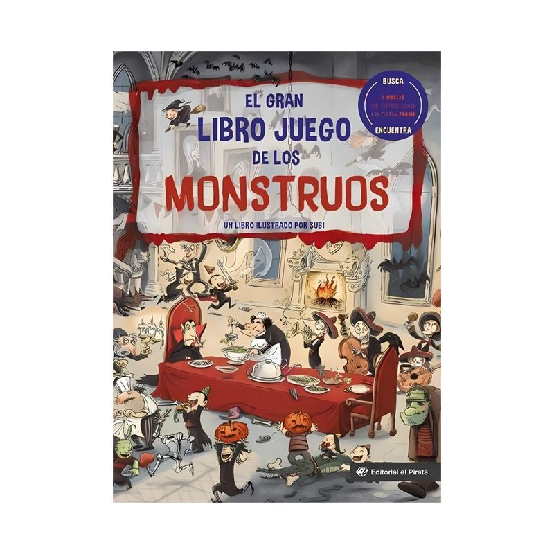 TOP10BOOKS - LIBRO EL GRAN LIBRO JUEGO DE LOS MONSTRUOS / JOAN “SUBI” SUBIRANA / EDITORIAL E