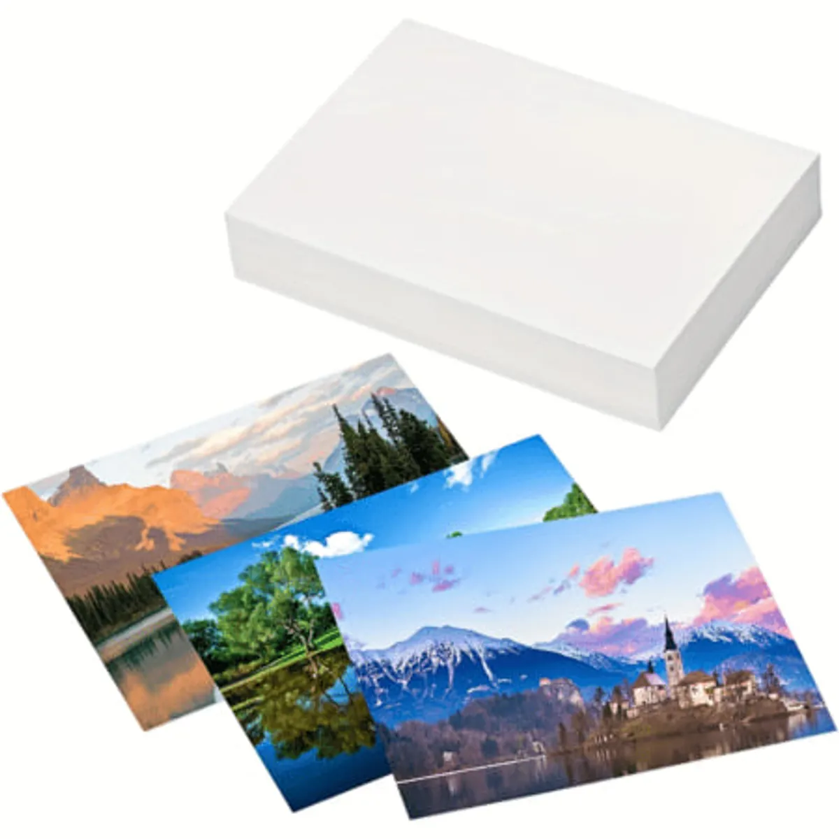 AGFA - Papel Fotográfico Magnético A4 Glossy 680 g X 10 Hojas