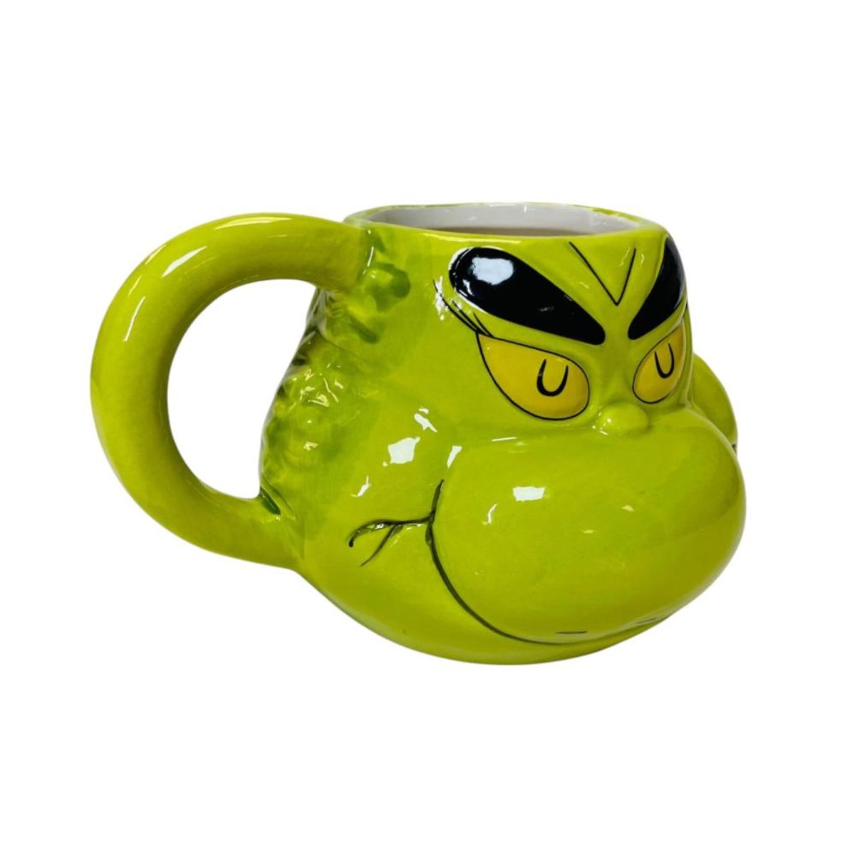 GENERICO - Tazón 3D cerámica el Grinch de navidad