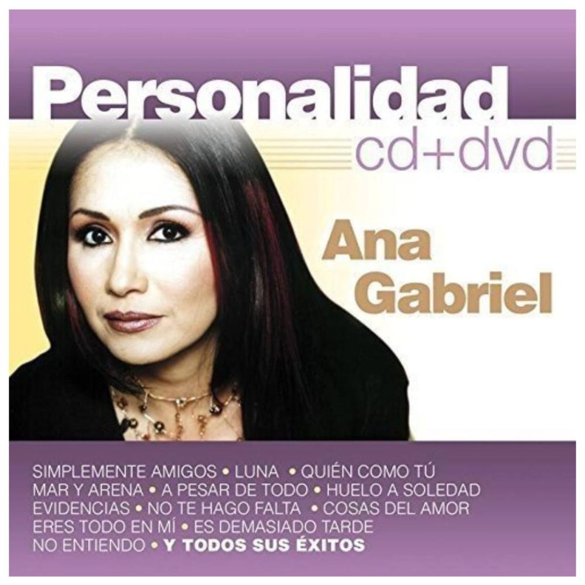 HITWAY MUSIC - ANA GABRIEL - PERSONALIDAD (CD+DVD) - CD HITWAY MUSIC