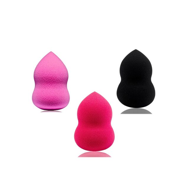 GENERICO - Esponja De Maquillaje Multiuso Pack 3 Unidades
