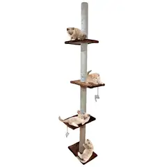 GENERICO - Rascador Torre Babel Color Café con Beige