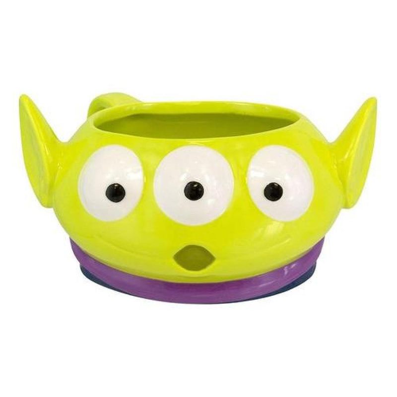 GENERICO - Tazón 3d Marciano Toy Story Pizza Planet - Negro