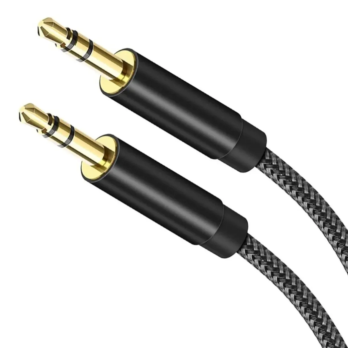 GENERICO - Cable De Audio Auxiliar 35mm 2metros Trenzado Reforzado
