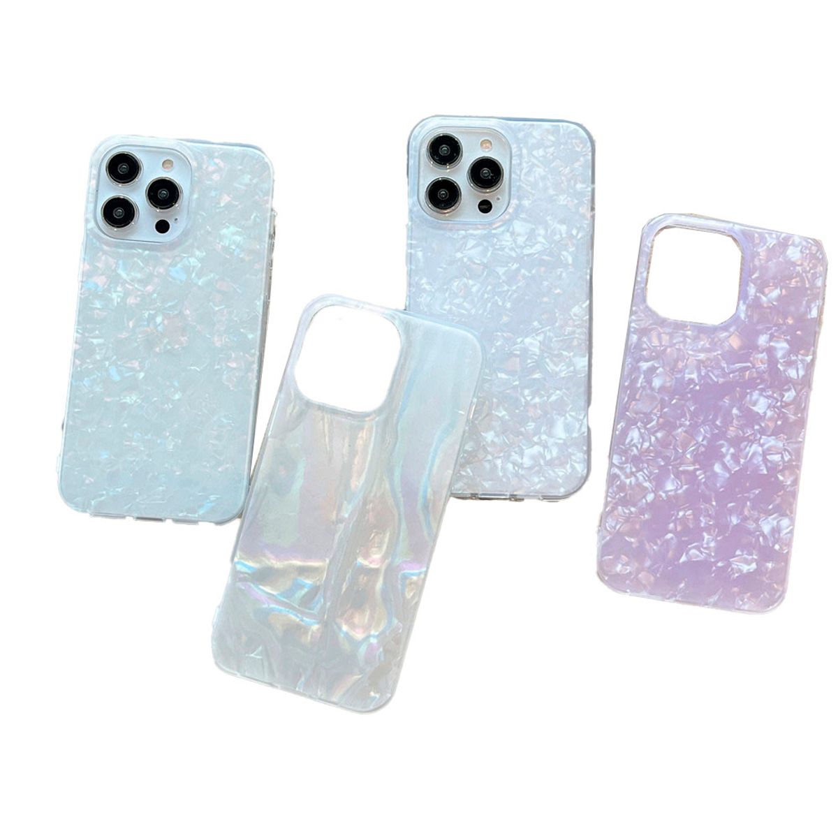 GENERICO - Carcasa Vanan Shine Brillante Para iPhone 13 / 14 Lila