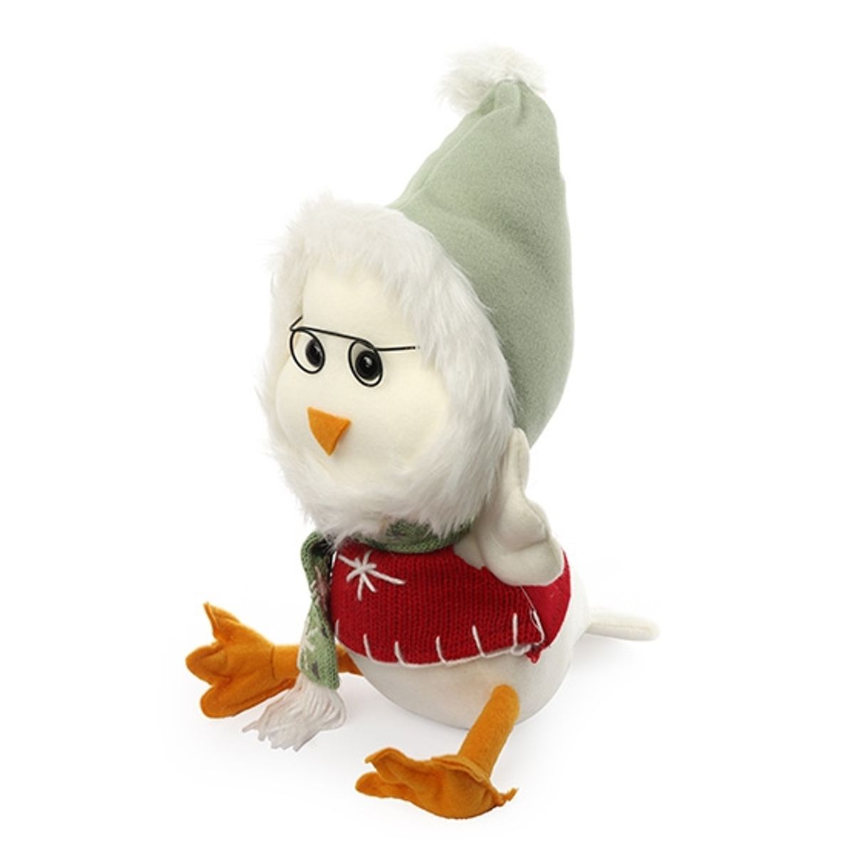 HERRERA MAISON - Peluche Navidad Pingüino Anteojos