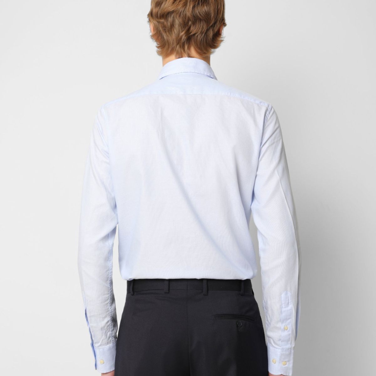 SCALPERS - Camisa Rayas Calavera Contraste Skyblue Stripes