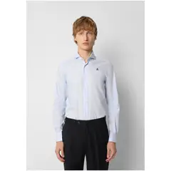 SCALPERS - Camisa Rayas Calavera Contraste Skyblue Stripes