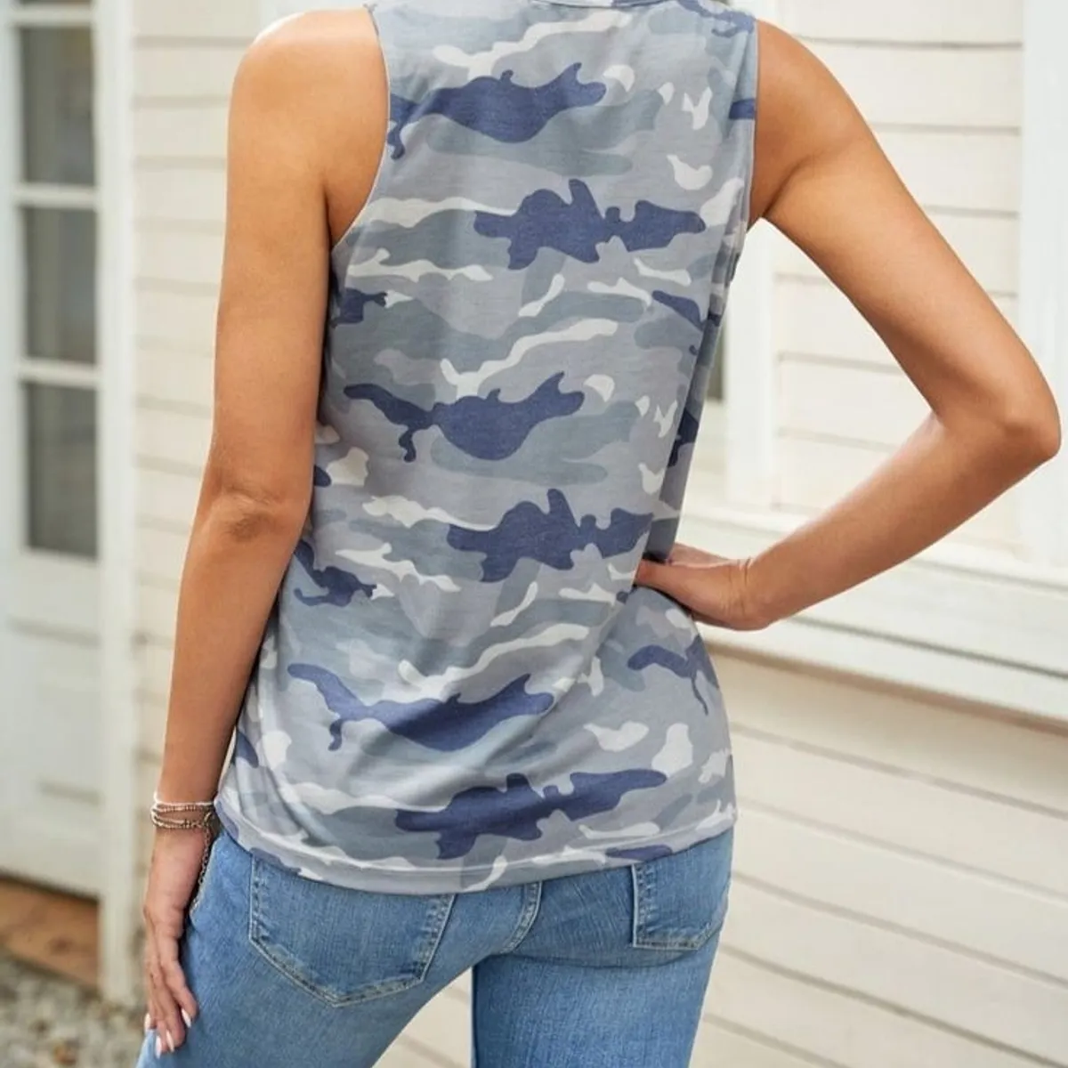 ARRAKASTA - Polera con escote cruzado