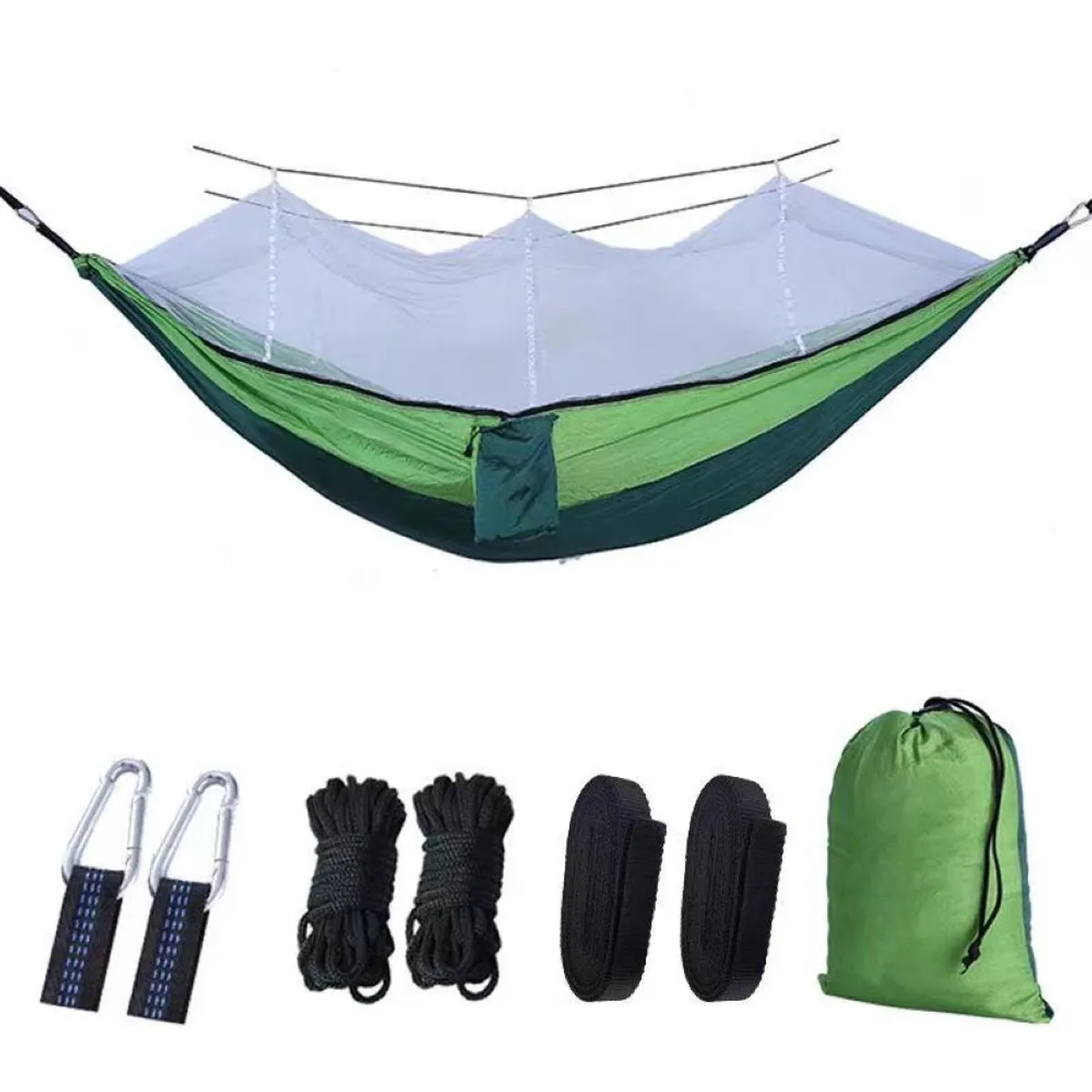EVERSO - Hamaca Portátil Camping Mosquitero Trekking Hasta 300 Kg
