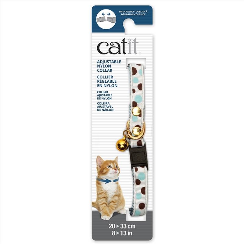 CATIT - Catit Collar Blanco con Lunares